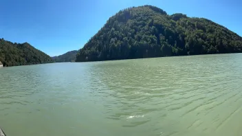 Donau bei Obermühl, unterhalb Schlögener Schlinge